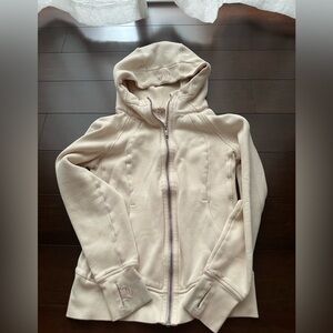 Lululemon Pale Pink Zip-Up Scuba